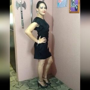 Elegant Black Dress Size Small for Women